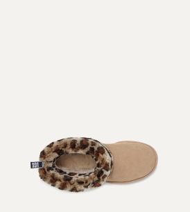 Ugg fluff mini quilted leopard cheap